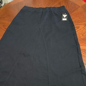 Be-girl long dark denim skirt size XL